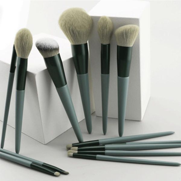 makeup brushes 13pcs quick-drying brush sets soft blush loose powder highlight eye shadow ins with bag portable beauty tools
makeup brushes 13pcs quick-drying brush sets soft blush loose powder highlight eye shadow ins with bag portable beauty tools