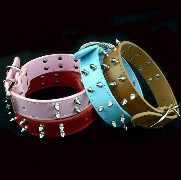 pet dog rivet collar double row nail spiked pitbull large leather punk necklace supplies collars & leashes
pet dog rivet collar double row nail spiked pitbull large leather punk necklace supplies collars & leashes