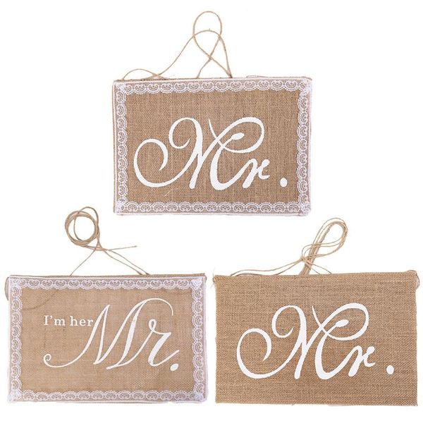 party decoration european style lace edging linen chair back flag printed in english mr.&mrs. for wedding dress bridegroom and bride decorat
party decoration european style lace edging linen chair back flag printed in english mr.&mrs. for wedding dress bridegroom and bride decorat