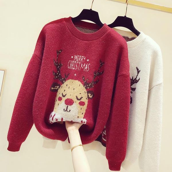 women's sweaters sweater female korean version of all-match cartoon sweater girl student cute knit pullover casual kcdl, White;black
women's sweaters sweater female korean version of all-match cartoon sweater girl student cute knit pullover casual kcdl, White;black