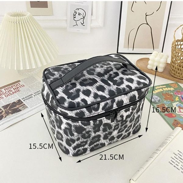 cosmetic bags & cases 831a portable travel bag with makeup brush holder waterproof toiletry storage box leopard zebra pattern
cosmetic bags & cases 831a portable travel bag with makeup brush holder waterproof toiletry storage box leopard zebra pattern