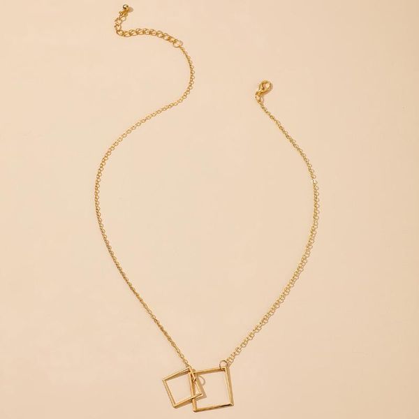 earrings & necklace hollow geometric drop earring wedding edgy square pendant for women charms jewelry set accessories 2021, Silver
earrings & necklace hollow geometric drop earring wedding edgy square pendant for women charms jewelry set accessories 2021, Silver