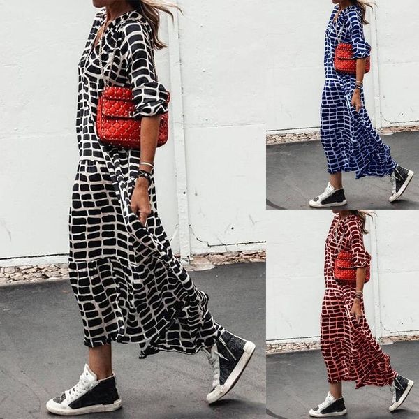 casual dresses leopard printed boho dress women long summer loose maxi female a-line sundress sleeve vestido de mujer, Black;gray
casual dresses leopard printed boho dress women long summer loose maxi female a-line sundress sleeve vestido de mujer, Black;gray