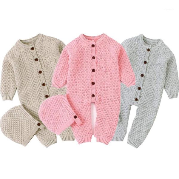born baby boys girls knitted cotton kids rompers cute toddler warm long sleeve jumpsuit+hats 2pcs outfit set jumpsuits, Blue
born baby boys girls knitted cotton kids rompers cute toddler warm long sleeve jumpsuit+hats 2pcs outfit set jumpsuits, Blue