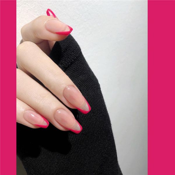 false nails 335- rose v french fake wearing nail stickers finished 24 pieces of, Red;gold
false nails 335- rose v french fake wearing nail stickers finished 24 pieces of, Red;gold