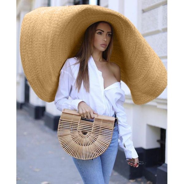 wide brim hats fashion large sun hat beach anti-uv protection foldable straw cap cover summer women 90 cm diameter z0806, Blue;gray
wide brim hats fashion large sun hat beach anti-uv protection foldable straw cap cover summer women 90 cm diameter z0806, Blue;gray