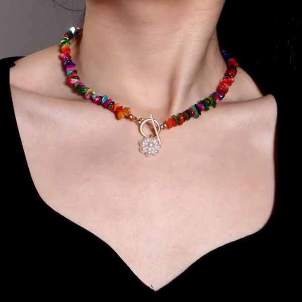 chokers rainbery bohemian natural stone bead choker necklace bridal handmade irregular ladies jewelry collar party gift jn1368, Golden;silver
chokers rainbery bohemian natural stone bead choker necklace bridal handmade irregular ladies jewelry collar party gift jn1368, Golden;silver