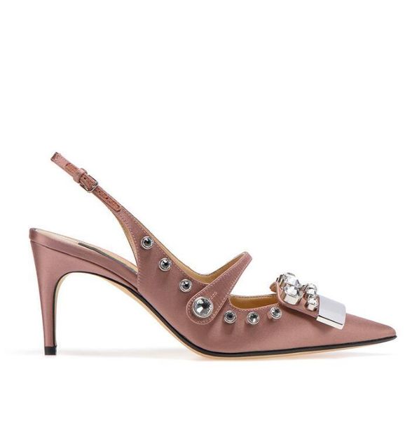 dress shoes pumps women med heels pink black satin crystal metal spike pointed toe slingback cut-out ladies
dress shoes pumps women med heels pink black satin crystal metal spike pointed toe slingback cut-out ladies