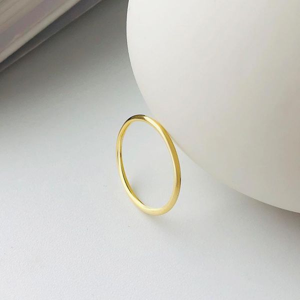 cluster rings fashion ring korean s925 sterling silver simple glossy line thin female, Golden;silver
cluster rings fashion ring korean s925 sterling silver simple glossy line thin female, Golden;silver