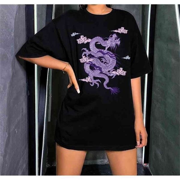 fashion tees funny purple dragon aesthetic tshirt plus loose graphic screen print short sleeve tumblr 210512, White
fashion tees funny purple dragon aesthetic tshirt plus loose graphic screen print short sleeve tumblr 210512, White