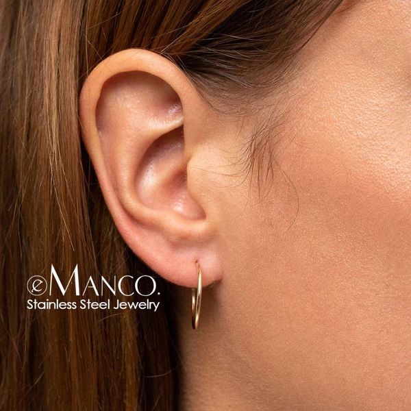 20mm circle hoop earring women korean style thin stainless steel for brand fashion jewelry & huggie, Golden;silver
20mm circle hoop earring women korean style thin stainless steel for brand fashion jewelry & huggie, Golden;silver