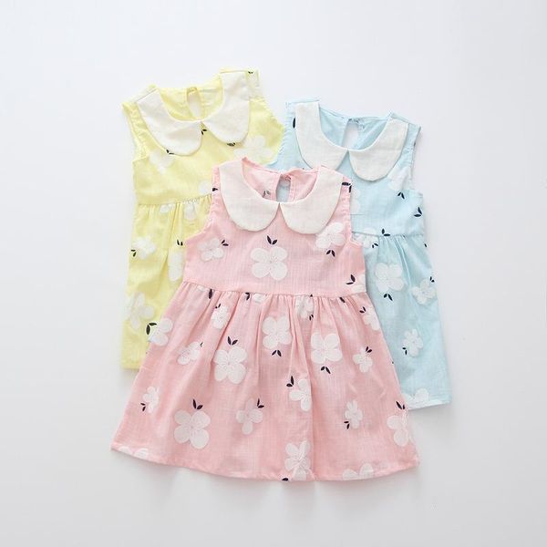 summer baby girl dress u-neck sleeveless breathable princess kids dresses for girls flower printed infant toddler clothes girl's, Red;yellow
summer baby girl dress u-neck sleeveless breathable princess kids dresses for girls flower printed infant toddler clothes girl's, Red;yellow