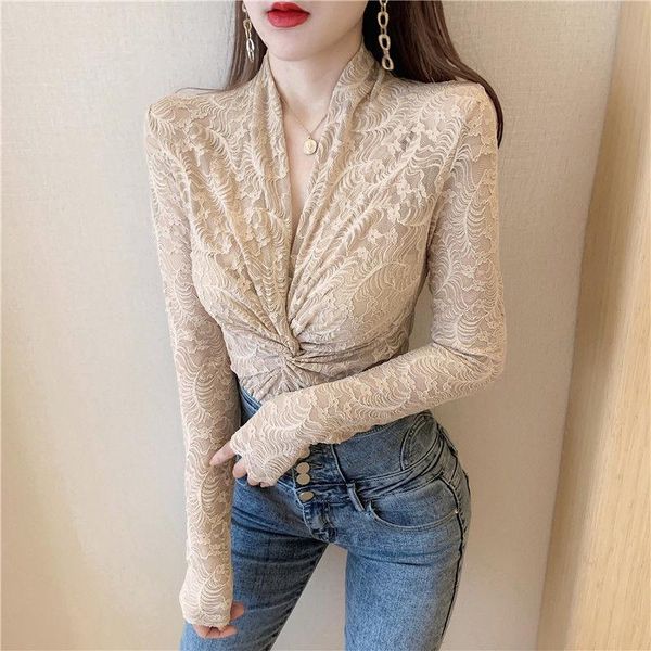 women's blouses & shirts 2021 spring summer women chiffon blouse v-neck lace hollow out floral embroidery long sleeve patchwork shirt f, White
women's blouses & shirts 2021 spring summer women chiffon blouse v-neck lace hollow out floral embroidery long sleeve patchwork shirt f, White