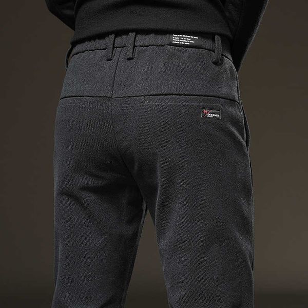autumn and winter brushed men's casual pants small straight slim-fit solid color thick men's clothing fashion business trousers 21, Black
autumn and winter brushed men's casual pants small straight slim-fit solid color thick men's clothing fashion business trousers 21, Black