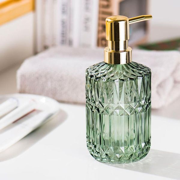 390ml soap dispenser chic glass empty bottle home el bathroom conditioner hand shampoo detergent container liquid
390ml soap dispenser chic glass empty bottle home el bathroom conditioner hand shampoo detergent container liquid