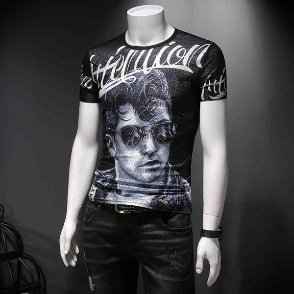 summer chinese style domineering round neck print short-sleeved t-shirt men's black wild slim t-shirt tide brand men's clothing, White;black
summer chinese style domineering round neck print short-sleeved t-shirt men's black wild slim t-shirt tide brand men's clothing, White;black