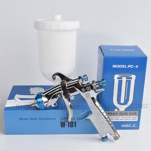 w101 hvlp gravity spray gun w-101 400cc plastic pot 1.0/1.3/1.5/1.8mm original authentic spray gun
w101 hvlp gravity spray gun w-101 400cc plastic pot 1.0/1.3/1.5/1.8mm original authentic spray gun