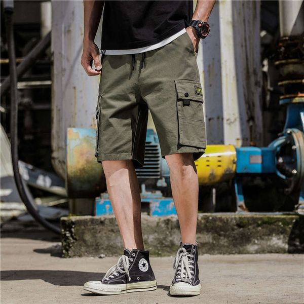 summer youth men's multi pocket solid mid waist casual tethered closed front sweatpants, White;black
summer youth men's multi pocket solid mid waist casual tethered closed front sweatpants, White;black