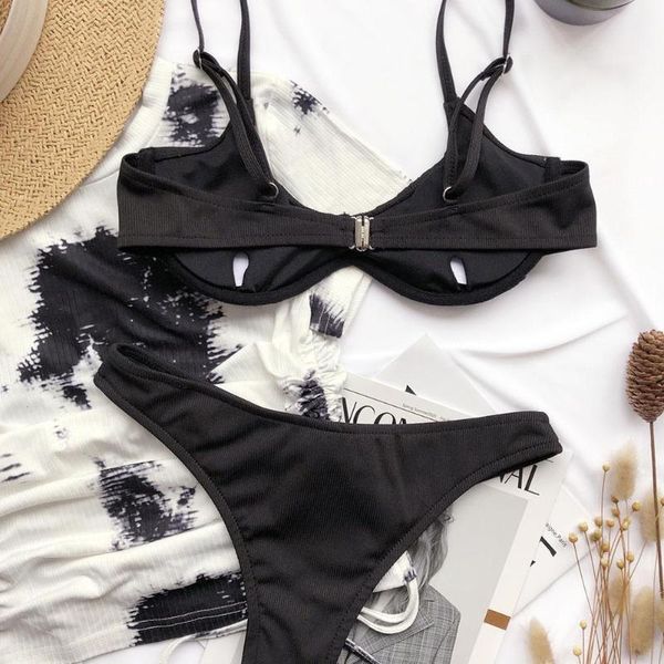 women's swimwear 2021 brazilian bikinis women bikini set white bandeau suits bathing swimsuit waist low padded y0q3, White;black
women's swimwear 2021 brazilian bikinis women bikini set white bandeau suits bathing swimsuit waist low padded y0q3, White;black
