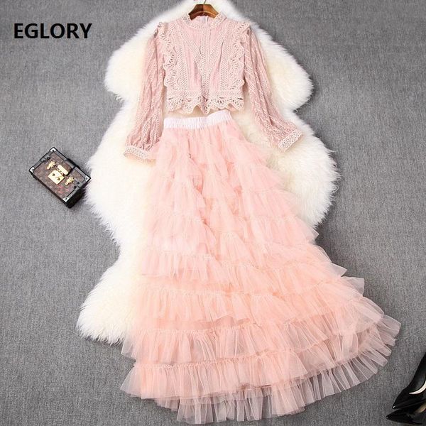 two piece dress 2021 summer fashion set women crochet lace crop +cascading ruffle mesh long skirt ladies casual sets, White
two piece dress 2021 summer fashion set women crochet lace crop +cascading ruffle mesh long skirt ladies casual sets, White