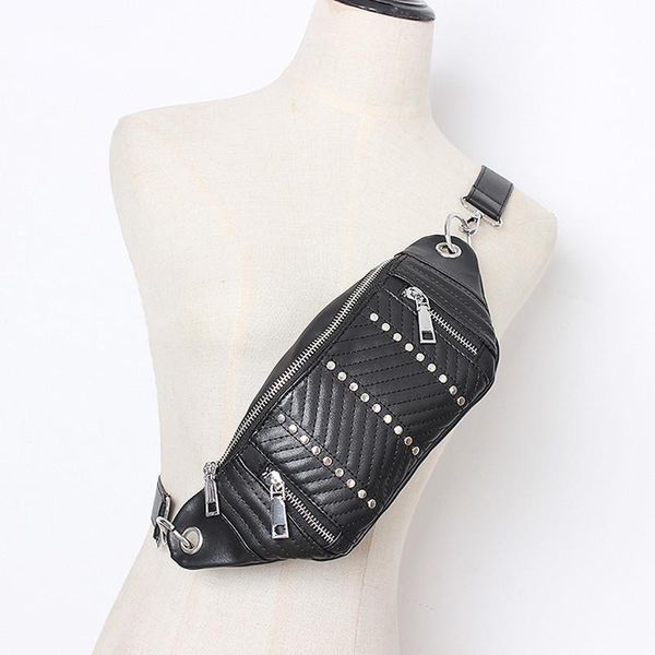 waist bags bxx sac / 2021 spring summer pu leather balack zipper rivet split joint personality belt women fashion tide all-match jt748
waist bags bxx sac / 2021 spring summer pu leather balack zipper rivet split joint personality belt women fashion tide all-match jt748