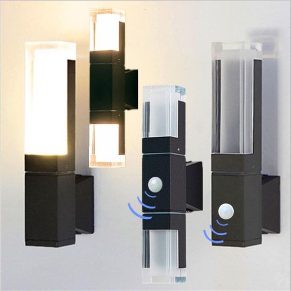 outdoor led wall lamp waterproof indoor intelligent induction double head acrylic corridor european simple bedside lamps
outdoor led wall lamp waterproof indoor intelligent induction double head acrylic corridor european simple bedside lamps