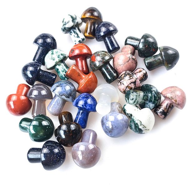natural crystal small mushroom crafts 2 cm flower pot fish tank room decoration jade stone 12 styles
natural crystal small mushroom crafts 2 cm flower pot fish tank room decoration jade stone 12 styles