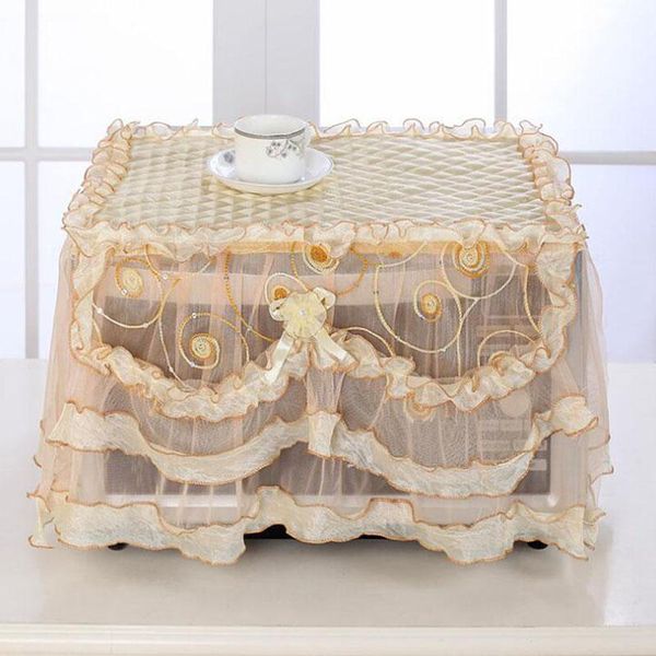 other household sundries lace cloth cover microwave oven covers flower pattern durable dust wedding decoration furniture
other household sundries lace cloth cover microwave oven covers flower pattern durable dust wedding decoration furniture