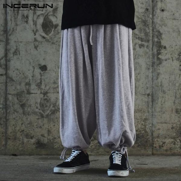 men's pants incerun mens harem drawstring joggers leisure 2021 solid color loose casual high street stylish trousers men s-3xl, Black
men's pants incerun mens harem drawstring joggers leisure 2021 solid color loose casual high street stylish trousers men s-3xl, Black