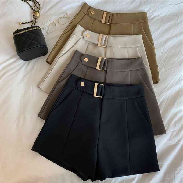 shorts office shorts women mini high waist with belt wide leg summer feminino bottom 74at u0oc, White;black
shorts office shorts women mini high waist with belt wide leg summer feminino bottom 74at u0oc, White;black