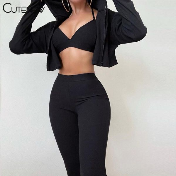 women's two piece pants cute autumn solid fashion casual sports sets women hooded zipper coat+skinny trousers slim lady fitness activew, White
women's two piece pants cute autumn solid fashion casual sports sets women hooded zipper coat+skinny trousers slim lady fitness activew, White