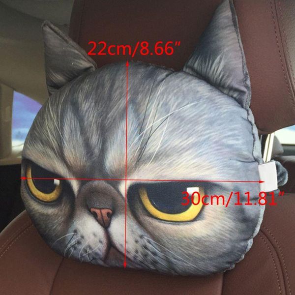seat cushions x7ae 3d printed tiger cat face car headrest neck rest auto safety cushion/ support with activated carbon
seat cushions x7ae 3d printed tiger cat face car headrest neck rest auto safety cushion/ support with activated carbon