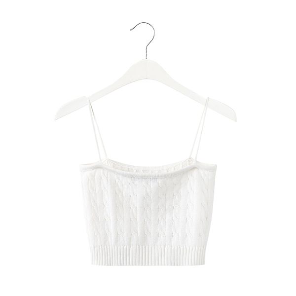 slim girls soft cotton knitted tank summer fashion ladies elegant white female bomb women chic 210427
slim girls soft cotton knitted tank summer fashion ladies elegant white female bomb women chic 210427