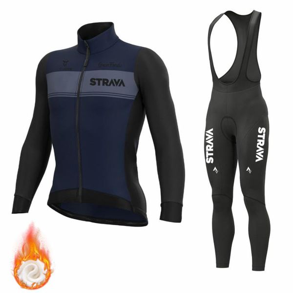 racing sets 2022 team strava winter cycling jersey bib set mtb bike clothing mens ropa ciclismo thermal fleece bicycle clothes wear, Black;blue
racing sets 2022 team strava winter cycling jersey bib set mtb bike clothing mens ropa ciclismo thermal fleece bicycle clothes wear, Black;blue