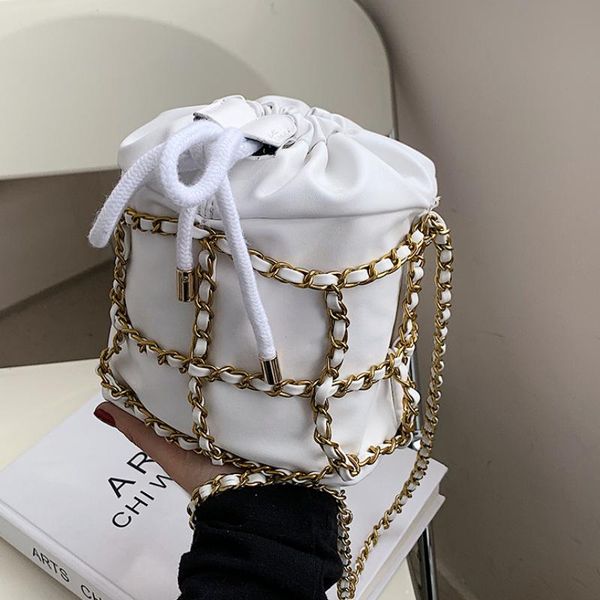 evening bags 2021 drawstring bucket bag crossbody summer quality pu leather women's designer handbag chain shoulder messenger
evening bags 2021 drawstring bucket bag crossbody summer quality pu leather women's designer handbag chain shoulder messenger