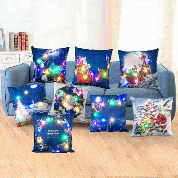 christmas blue starry sky led light cushion cover 45*45cm cotton linen pillow covers home decor sofa cushions cases 0598 cushion/decorative
christmas blue starry sky led light cushion cover 45*45cm cotton linen pillow covers home decor sofa cushions cases 0598 cushion/decorative