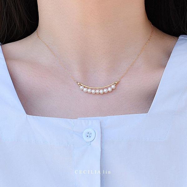 ins fashion simile peals pendant necklace for women simple style gold color choker collier jewelry gifts collares necklaces, Silver
ins fashion simile peals pendant necklace for women simple style gold color choker collier jewelry gifts collares necklaces, Silver