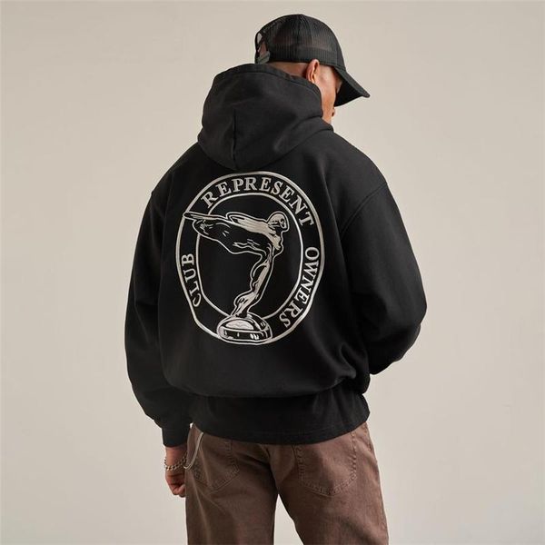 men's hoodies & sweatshirts men women 1:1 embroidery flying goddess represent pullover oversized owners club hoodie, Black
men's hoodies & sweatshirts men women 1:1 embroidery flying goddess represent pullover oversized owners club hoodie, Black