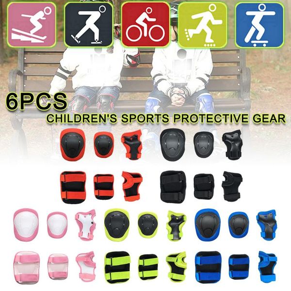 6pcs/set cycling skating protective gear pads knee elbow wrist guards outdoor sport safety protector for adults, Black;gray
6pcs/set cycling skating protective gear pads knee elbow wrist guards outdoor sport safety protector for adults, Black;gray