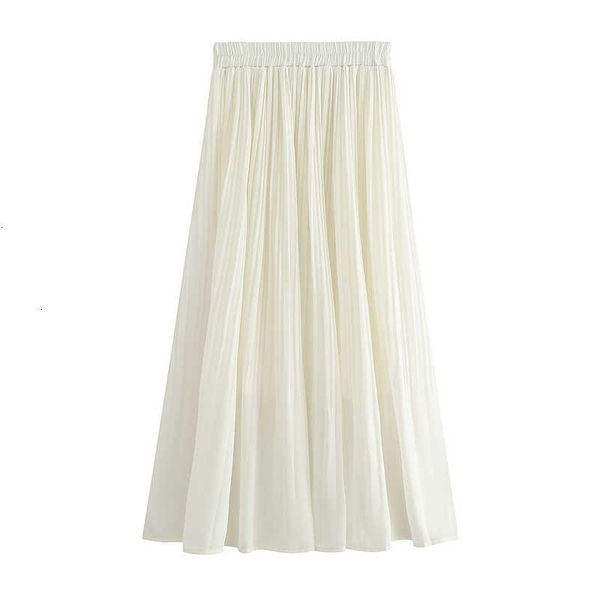skirts harajuku high waist female summer solid chiffon long for women korean casual midi pleated skirt femme v3z7, Black
skirts harajuku high waist female summer solid chiffon long for women korean casual midi pleated skirt femme v3z7, Black