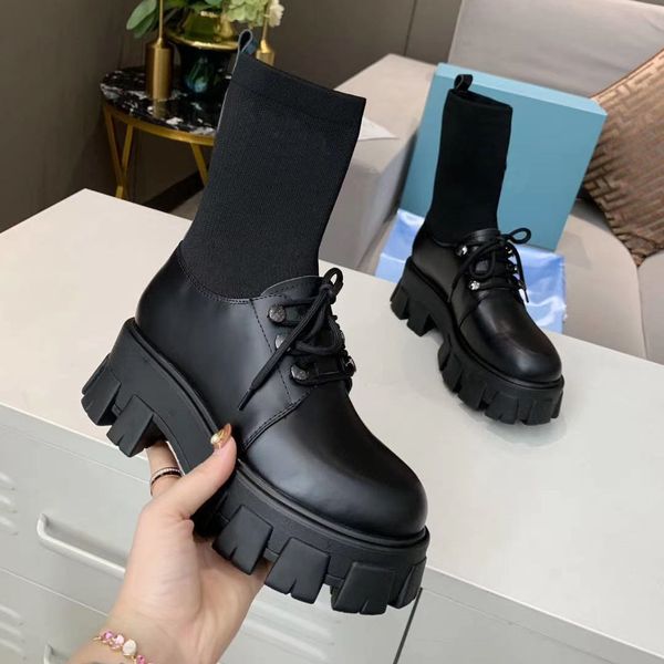 boots women's real leather stretch knitting patchwork lace-up flats ankle boots short motorcycle shoes 35-41 whz1, Black
boots women's real leather stretch knitting patchwork lace-up flats ankle boots short motorcycle shoes 35-41 whz1, Black