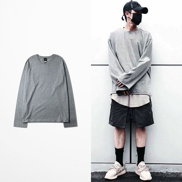 tee harajuku big gray street size kanye shirt long hip hop fashion t-shirt kpop men, White;black 
tee harajuku big gray street size kanye shirt long hip hop fashion t-shirt kpop men, White;black