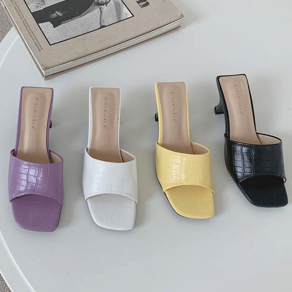 slippers 2021 summer women snake print mule high heels sandals casual flip flops peep toe slides shoes woman pump, Black
slippers 2021 summer women snake print mule high heels sandals casual flip flops peep toe slides shoes woman pump, Black