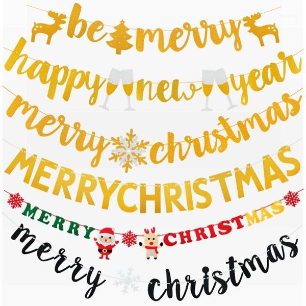 christmas decorations 1set banner gold merry paper happy year letter garland for xmas party hanging decoration
christmas decorations 1set banner gold merry paper happy year letter garland for xmas party hanging decoration