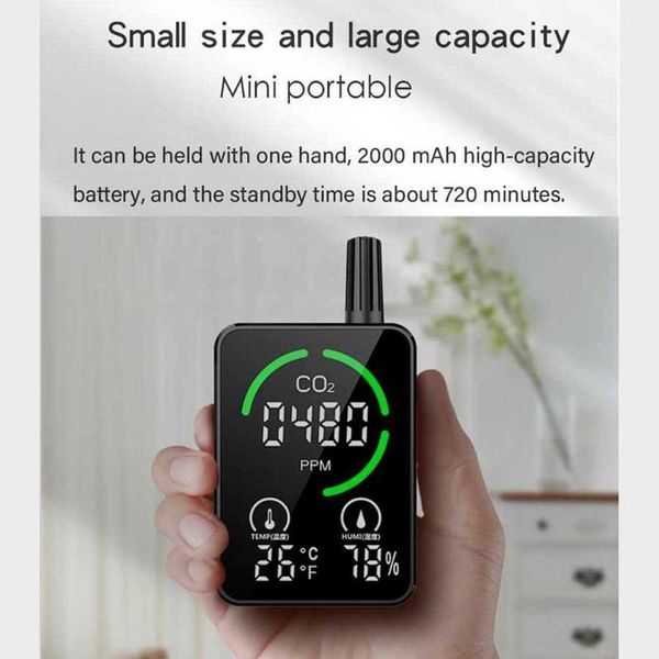 gas analyzers carbon dioxide/temperature/humidity air quality monitor meter co2 detector indoor iaq sensor white/black
gas analyzers carbon dioxide/temperature/humidity air quality monitor meter co2 detector indoor iaq sensor white/black