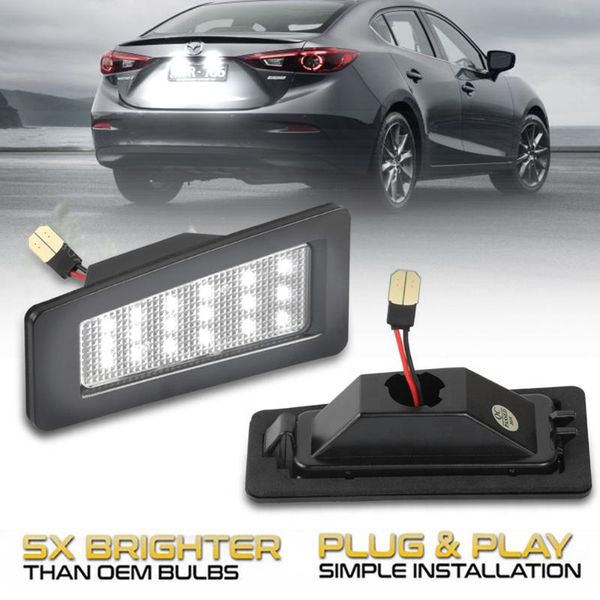 emergency lights 2pcs/lot 6000k led license plate lamps light for 2 sedan 2021-2021 | cx-3 3 2013-2021
emergency lights 2pcs/lot 6000k led license plate lamps light for 2 sedan 2021-2021 | cx-3 3 2013-2021