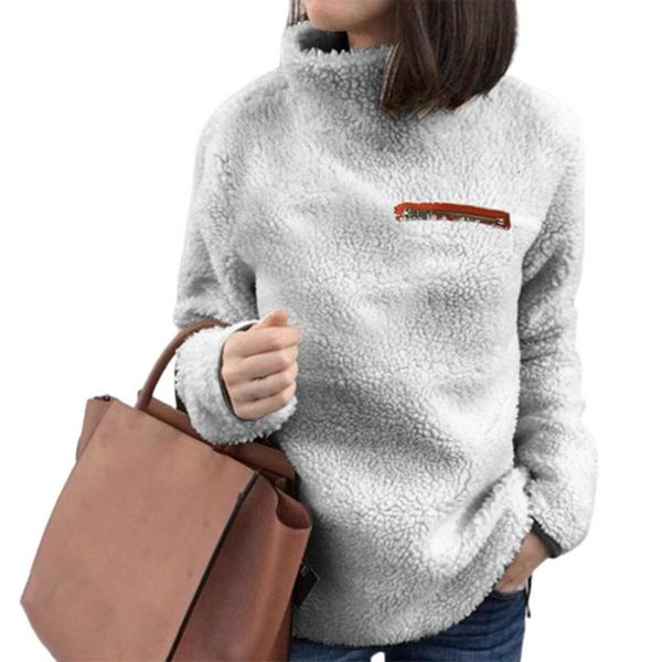 women's blouses & shirts simple women pullover long sleeve lady warm pure color blouse, White
women's blouses & shirts simple women pullover long sleeve lady warm pure color blouse, White