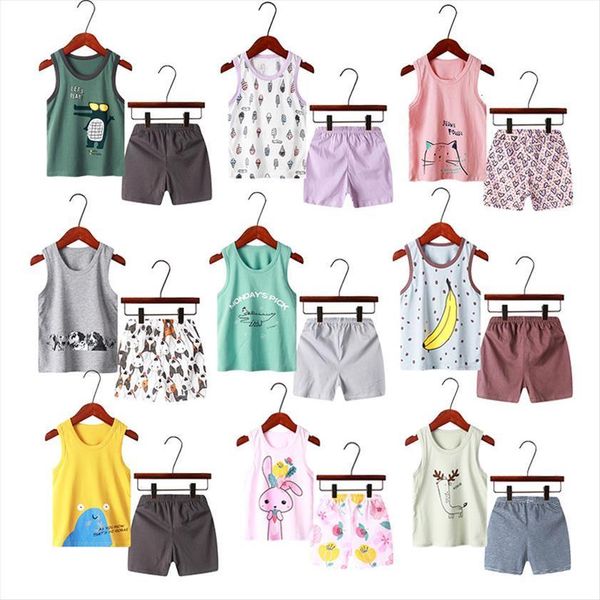 toddler kids summer clothes boys girls cartoon outfits baby tank shorts suits 3 5 6 7 8 9 years, White
toddler kids summer clothes boys girls cartoon outfits baby tank shorts suits 3 5 6 7 8 9 years, White