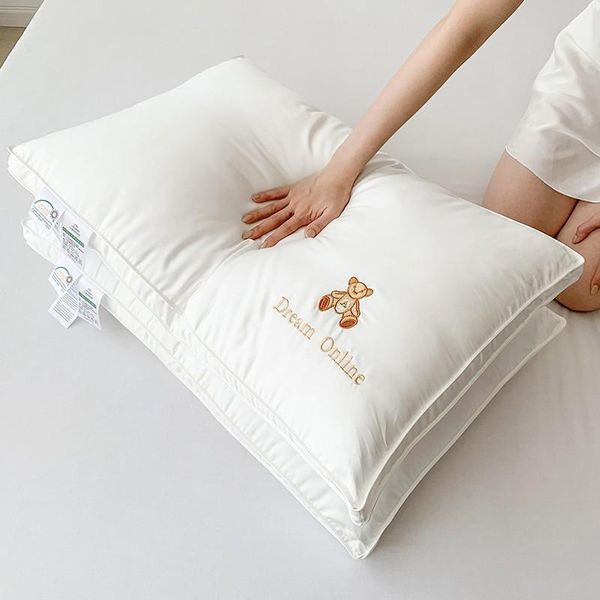 pillow 60 cotton a-level soybean fiber pillows for home use single cervical protection el
pillow 60 cotton a-level soybean fiber pillows for home use single cervical protection el