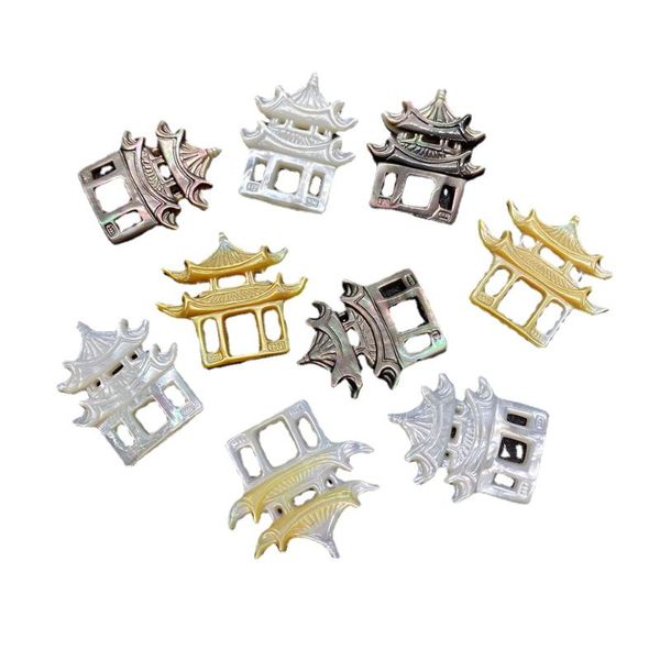 charms 1 piece of shell beads ancient architectural modeling creative gift diy charm jewelry design yellow and white 25x30mm pendant, Bronze;silver
charms 1 piece of shell beads ancient architectural modeling creative gift diy charm jewelry design yellow and white 25x30mm pendant, Bronze;silver